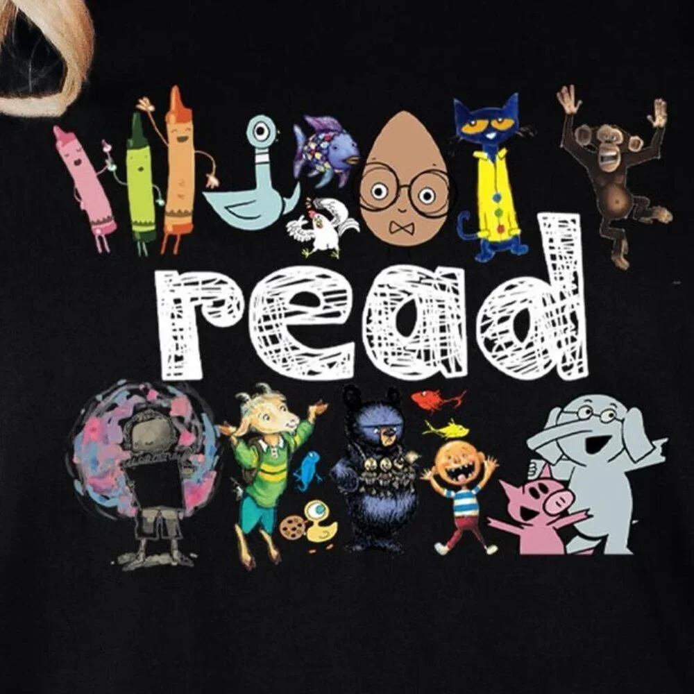 Read Children Books Shirt,Teacher Read Shirt,Kindergarten Gift Shirt,Read Childr - Picture 2 of 5
